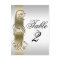 Gold Silver Ornate Formal  Table Number