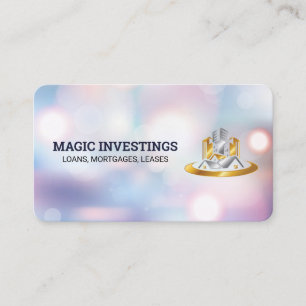 Gold Silver Properties Logo   Real Estate Rentals Business Card