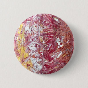 Gold, Silver, Red, Rose Gold, Marble Artwork 6 Cm Round Badge