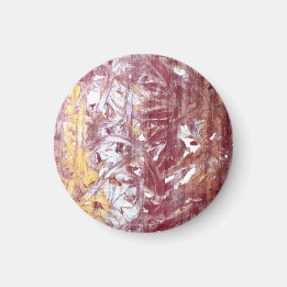 Gold, Silver, Red, Rose Gold, Marble Artwork Magnet