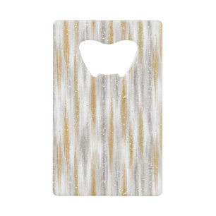 Gold Silver Stripes Confetti New Year Celebration