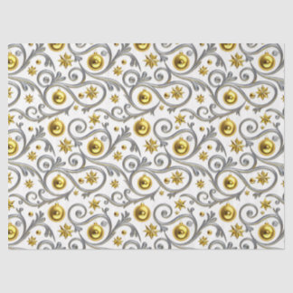 Gold & Silver Swirl Elegance Tissue Paper