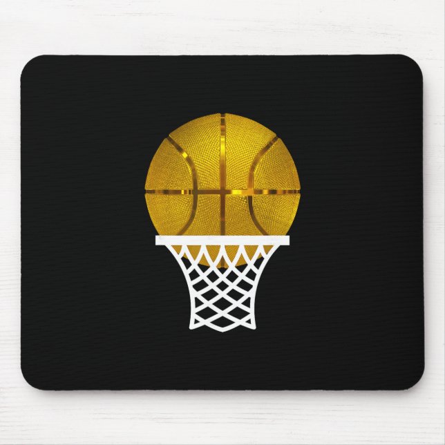 Gold Sketll Trophy Mvp Award  Mouse Mat (Front)
