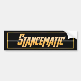 GOLD SLAP BUMPER STICKER