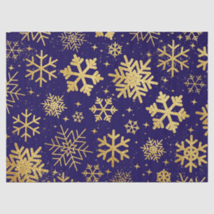 Gold Snowflake Elegance – Tissue Paper