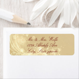 Gold snowflake elegant winter 