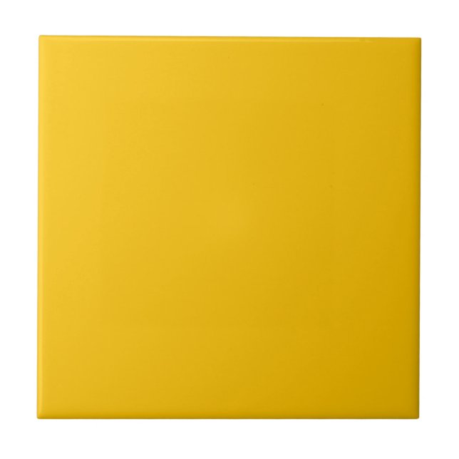Gold Solid Colour Tile (Front)