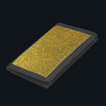 Gold Sparkle Glitter Trifold Wallet<br><div class="desc">Elegant gold sparkle glitter.</div>