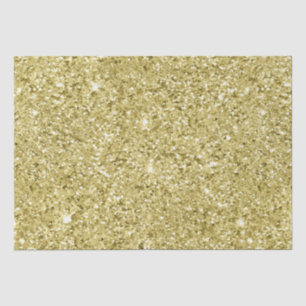 Gold Sparkling Glitter Tissue Paper