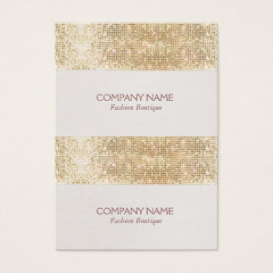Gold Sparkly Sequin Mini Price, Gift or Hang Tags