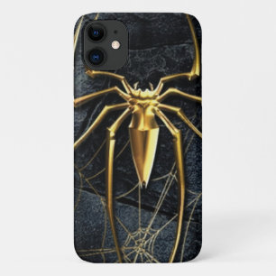 gold spider black marble Case-Mate Barely There iPhone 11 Case