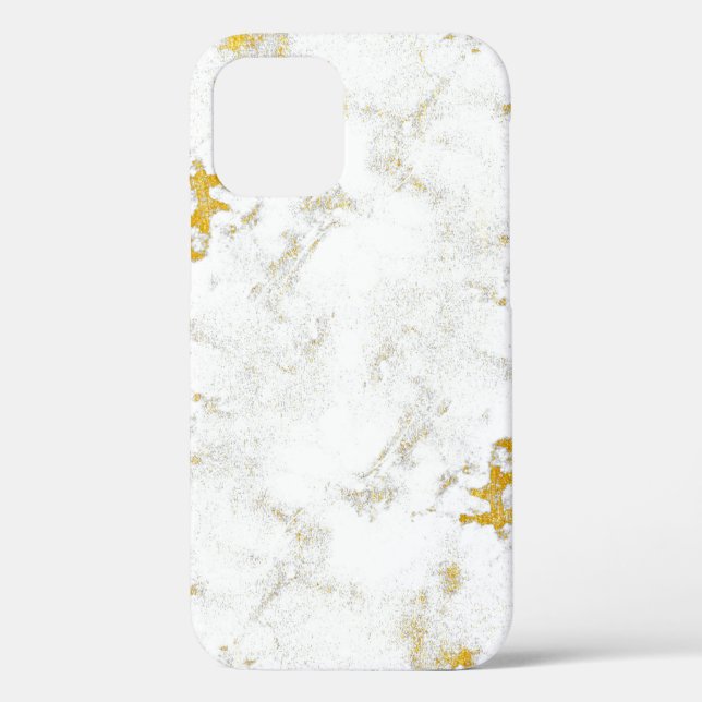 Gold splashes Texture. Brush stroke design element Case-Mate iPhone Case (Back)