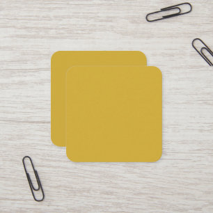 Gold Square Business Card