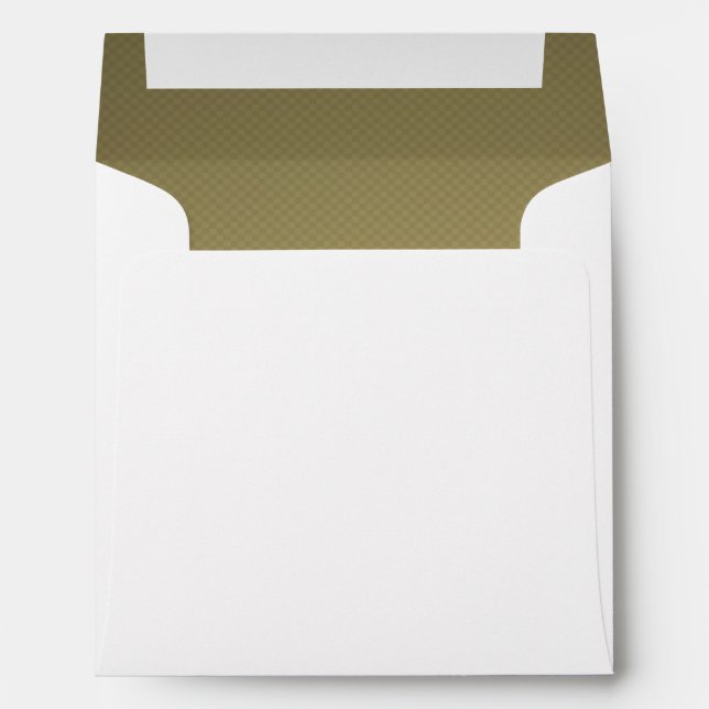 Gold Square Envelope (Back (Bottom))