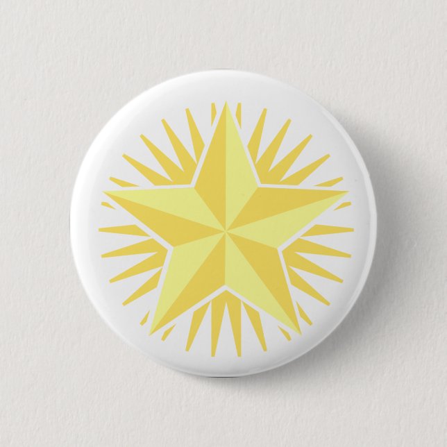 Gold Star Button (Front)