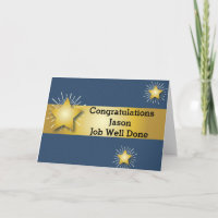 Gold Star Congratulations