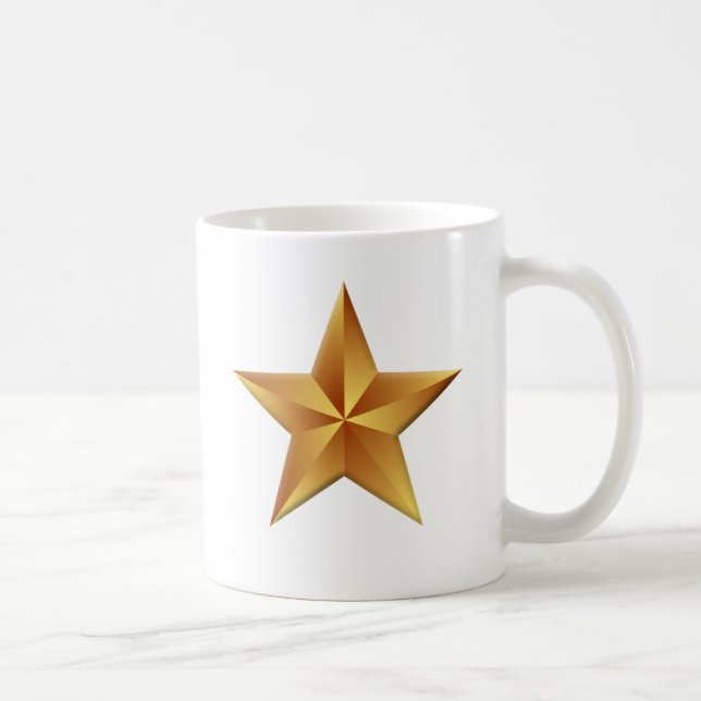 Gold Star Congratulations Mug (Right)