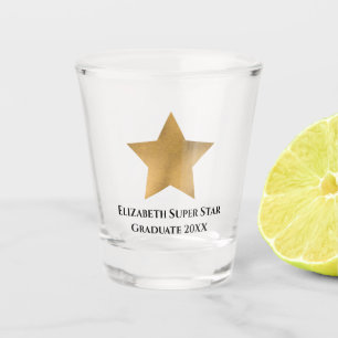 Gold Star Drama Theatre Arts Major Graduate Shot Glass