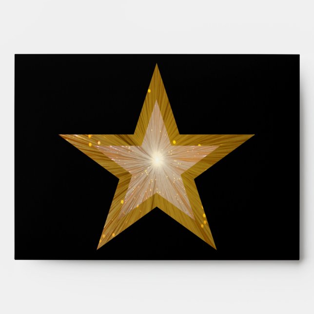 Gold Star envelope 2 black (Front)