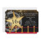 Gold Star Hollywood Red Carpet Party Invitations