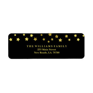 Gold Star Mailing Labels