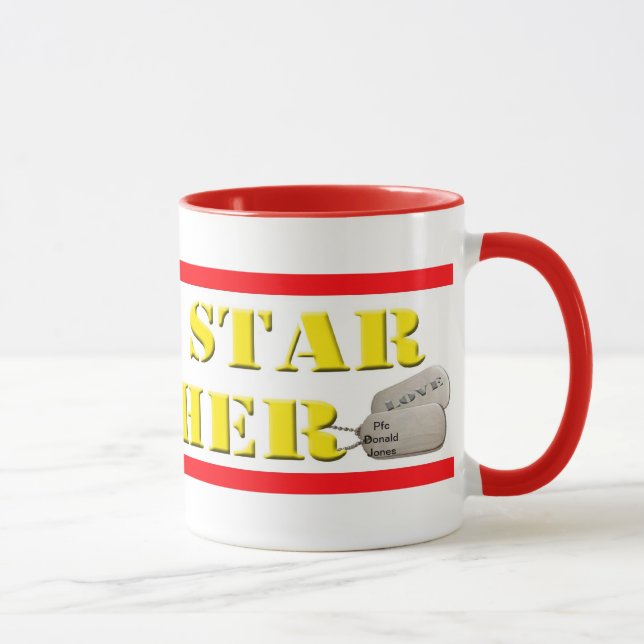 Gold Star Mother Coffee Cup (Right)