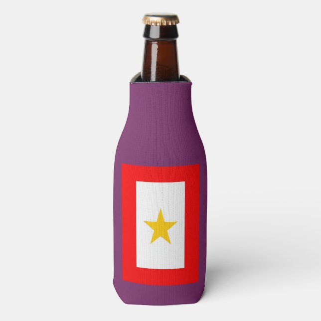 GOLD STAR MOTHERS BOTTLE COOLER (Bottle Front)