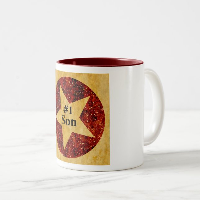 Gold Star Mug (Front Right)