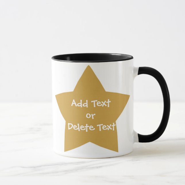 Gold Star Mug (Right)