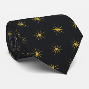 Gold Star Neck Tie