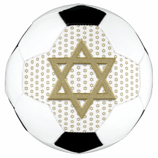 Gold Star of David Seamless Football