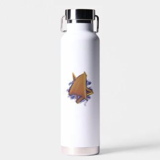 Gold Star of David Water Bottle