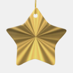 Gold Star Ornament