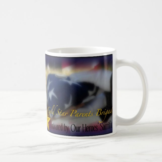 Gold Star Parents Brigade Mug (Right)