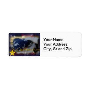 Gold Star Parents Brigade Return Address Label