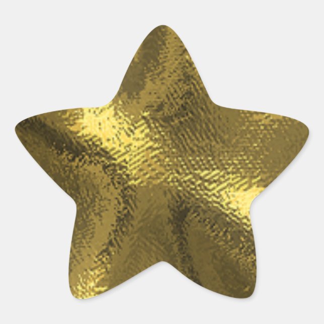 Gold Star Seals And Stickers (Front)