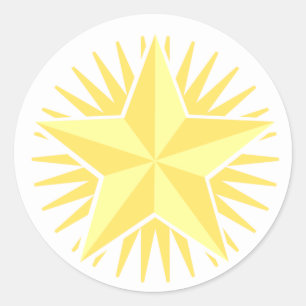 Gold Star Sticker