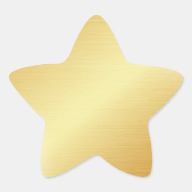 Gold Star Sticker (Front)