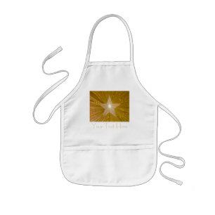 Gold Star 'Your Text' kids apron