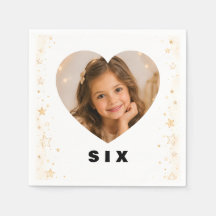 Gold Stars Birthday Napkins