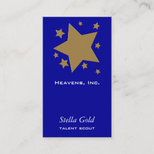 Gold Stars Business Card