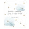 Gold Stars & Clouds Baby Shower Welcome Sign