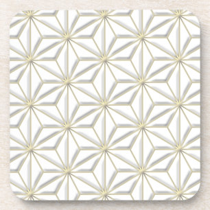 gold stars light coaster