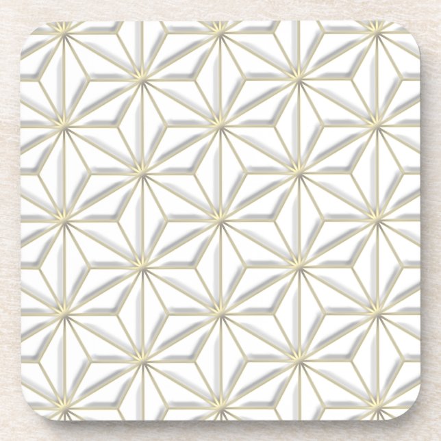 gold stars light coaster (Front)