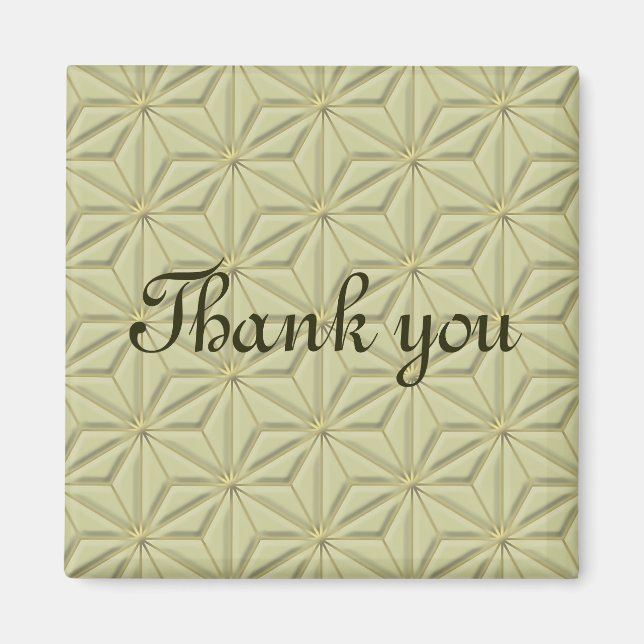 gold stars light magnet (Front)