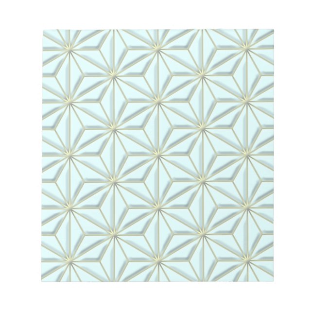 gold stars light notepad (Front)
