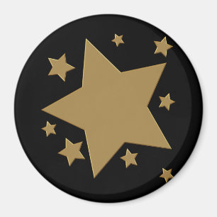 Gold Stars Magnet