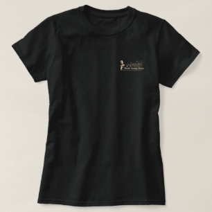 Gold Stars Makeup Body Paint Spray Tanning T-Shirt