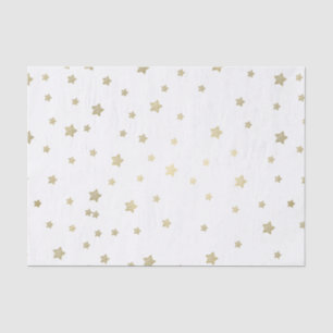 Gold Stars Tissue Paper