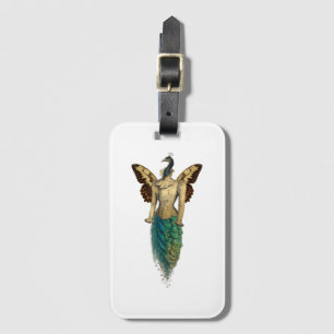 Gold SteamPunk Series Design 4 Luggage Tag